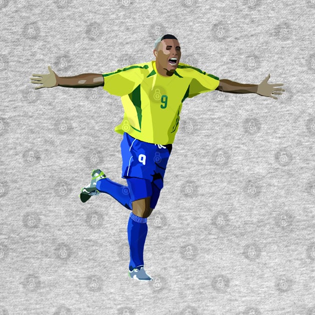 Brazilian Legend Ronaldo by Webbed Toe Design's